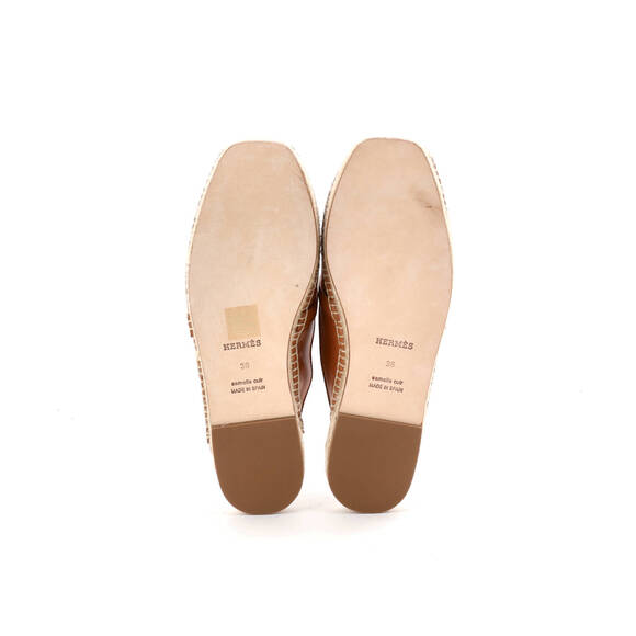 Hermes Women's Feria Espadrilles Leather - Picture 4 of 5